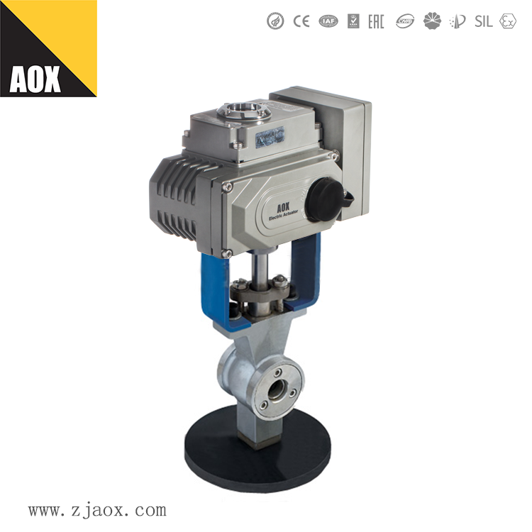 V型調節電動球閥